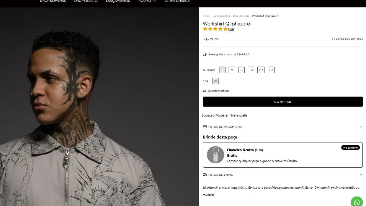 Personal Shopper | Kaufen aus Brasilien -AlternativaZero T-Shirts - 5 Einheiten (DDP)