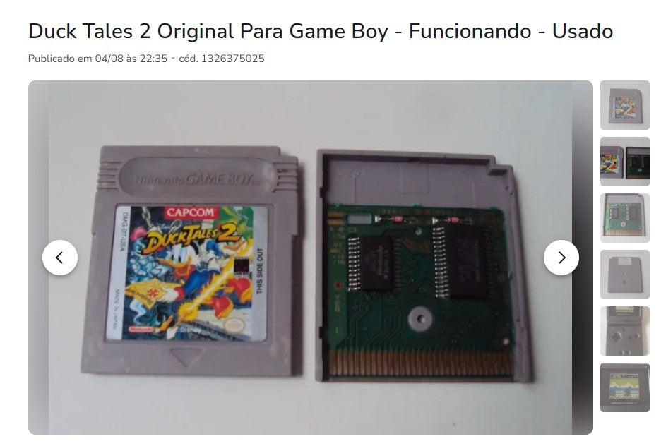 Personal Shopper | Compre do Brasil -GameBoy Collection - 5 itens- DDP