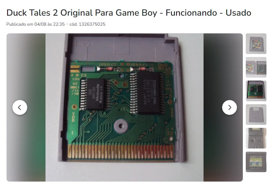 Personal Shopper | Compra desde Brasil - Colección GameBoy - 5 piezas - DDP