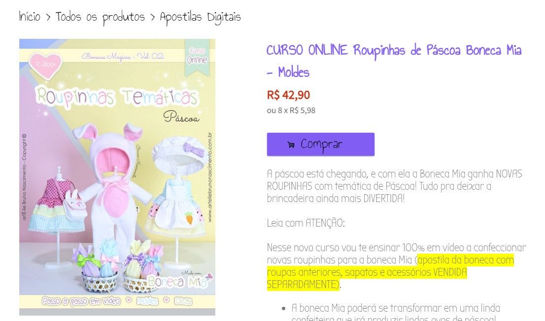 Personal Shopper | Buy from Brazil - Digital workbooks - 5 items (DDP)