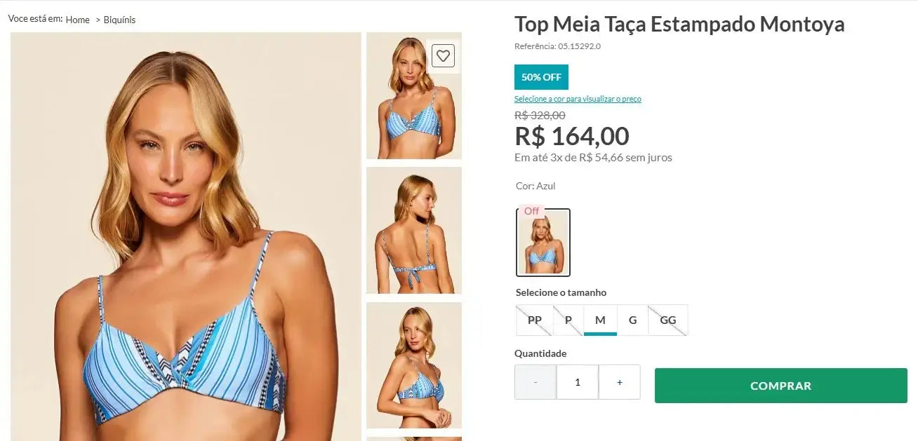 Personal Shopper | Buy from Brazil -Biquinis CiaMaritma - 6 items (DDP)