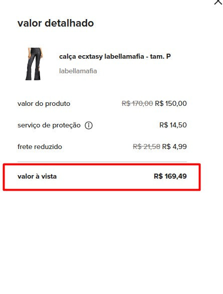 Personal Shopper | Compre do Brasil - Roupas Femininas (Enjoei) - 11 unidades (DDP)