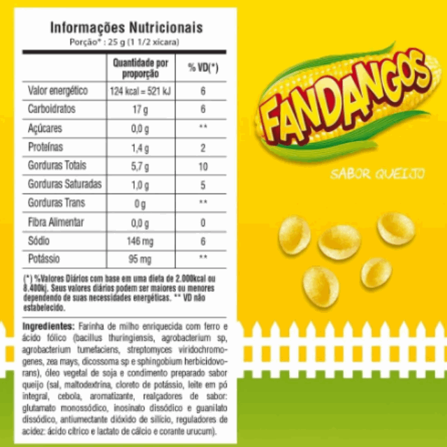 4 Packs Elma Chips Fandangos Cheese Flavored Corn Snack - 4 x 160g (5.6 oz) Pack