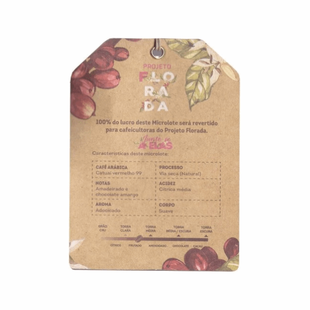 3 Corações Florada Rituais Ground Coffee - 250g (8.8 oz) - Women-Crafted Micro-Lots