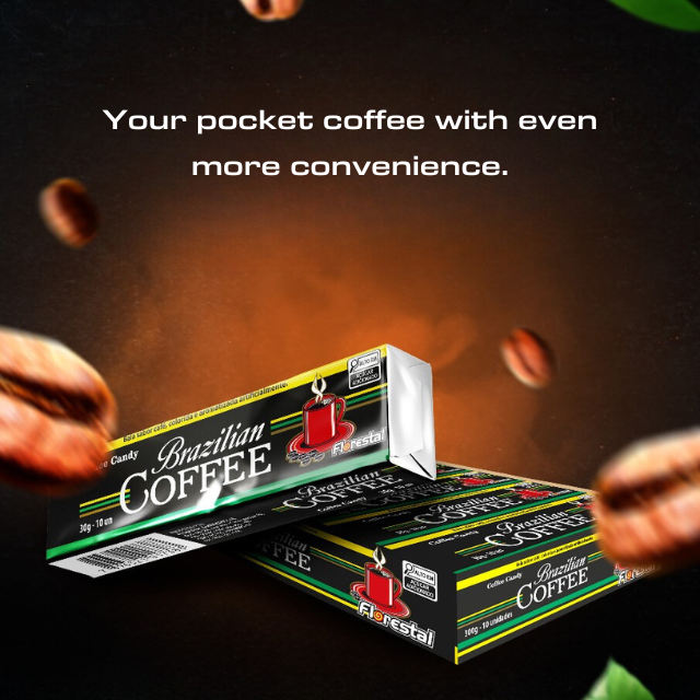 8er-Pack brasilianische Kaffeetropfen von Florestal – 8 x 10 Sticks-Packung (insgesamt 800 Tropfen)