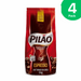 4 Packs Pilão Roasted Espresso Coffee Beans - 4 x 1kg (35.3 oz) | Authentic Brazilian Bold Coffee