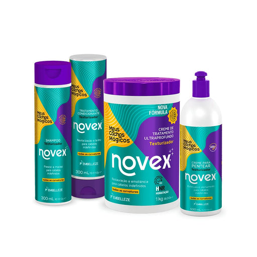 Novex My Curls Shampoo & Conditioner Kit – Curl Definition & Frizz Control – front view – Buy now at MKPBR.COM – Worldwide Shipping