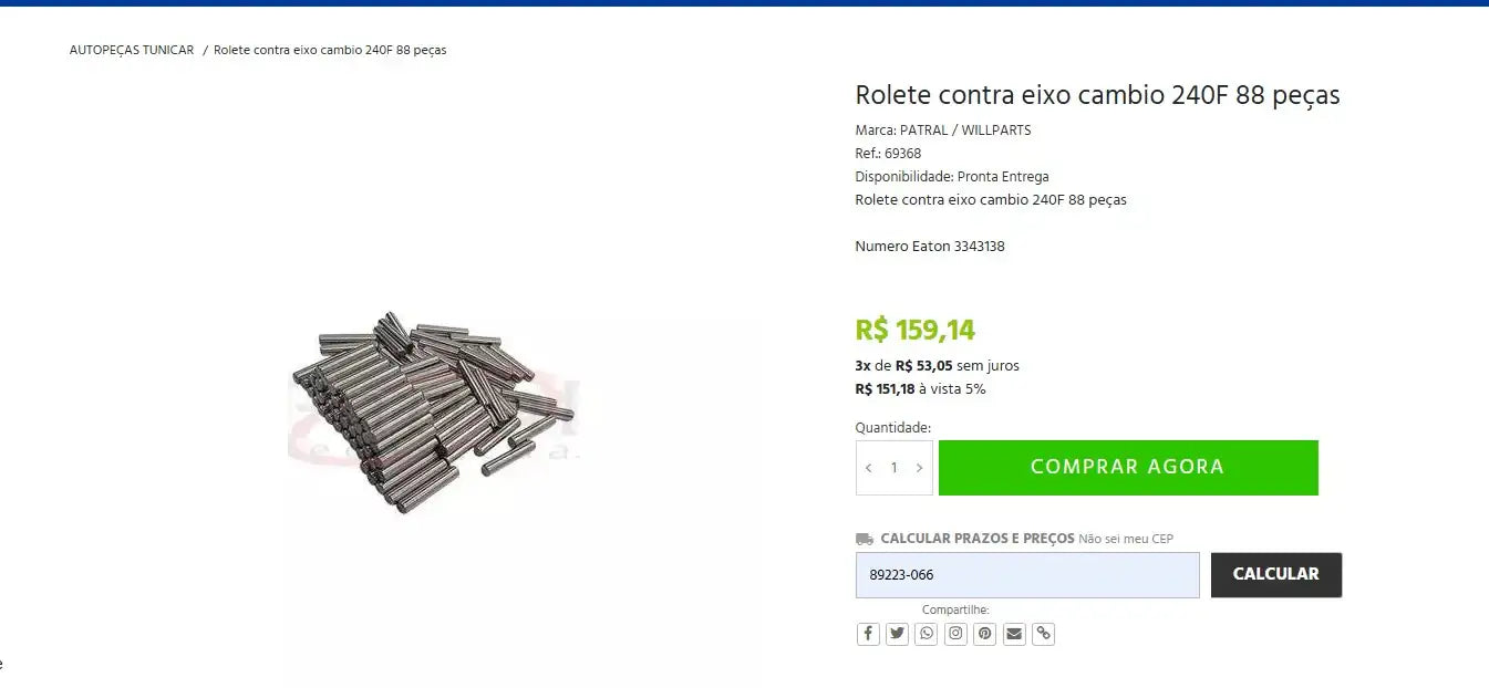Personal Shopper | Buy from Brazil -Car Parts (PERU) - 10 items (DDP)