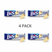 4-Pack Lacta White BIS / Bis Branco: Individually Wrapped White Chocolate & Crispy Wafer Treat (4 x 100.8g / 3.55oz / 20 Count)