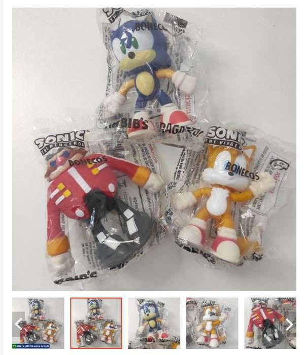 Personal Shopper | Buy from Brazil - Sonic Collectibles- 9 itens-  DDP