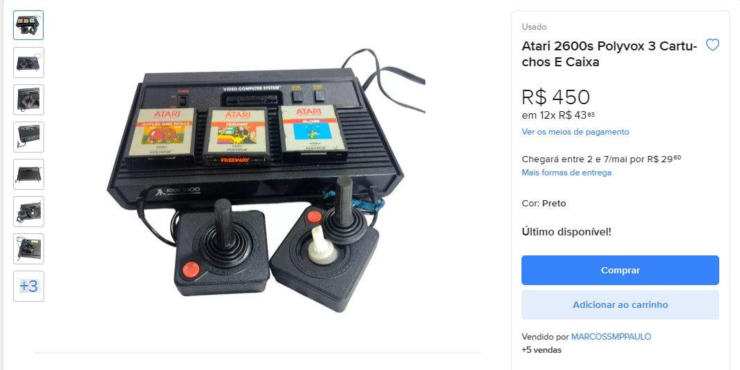 Personal Shopper | Buy from Brazil - Atari Games - 3 items (DDP)