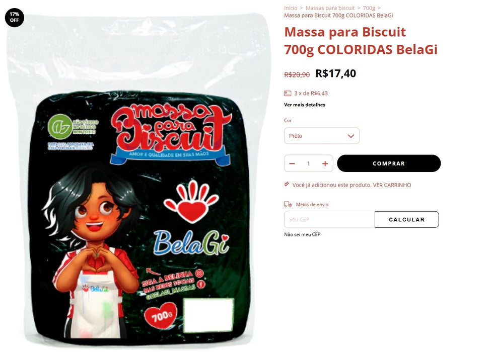 Comprador pessoal | Compre do Brasil -Itens para biscoitos -12 unidades (DDP)