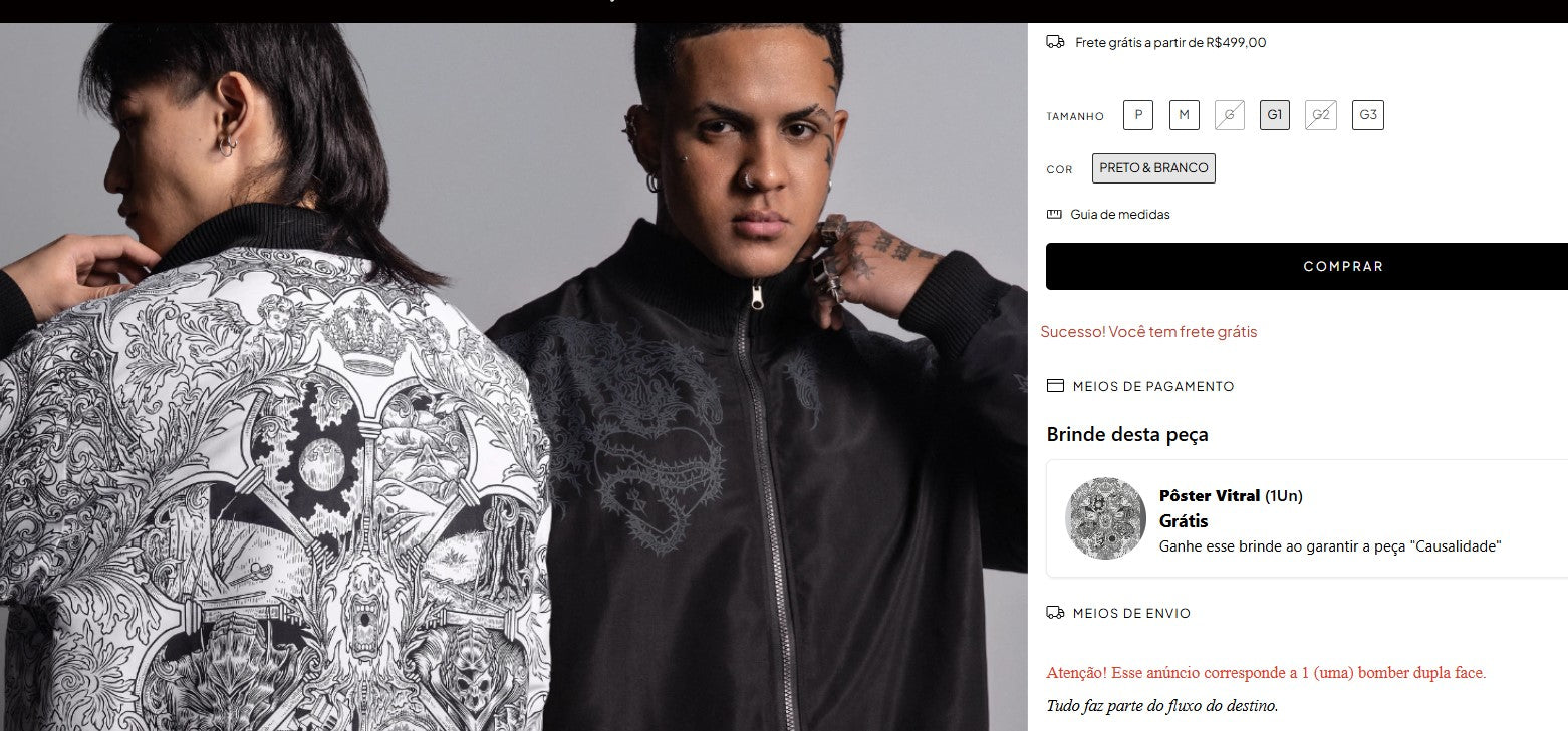 Personal Shopper | Buy from Brazil  - Alternazero Clothes - 6 items (DDP)