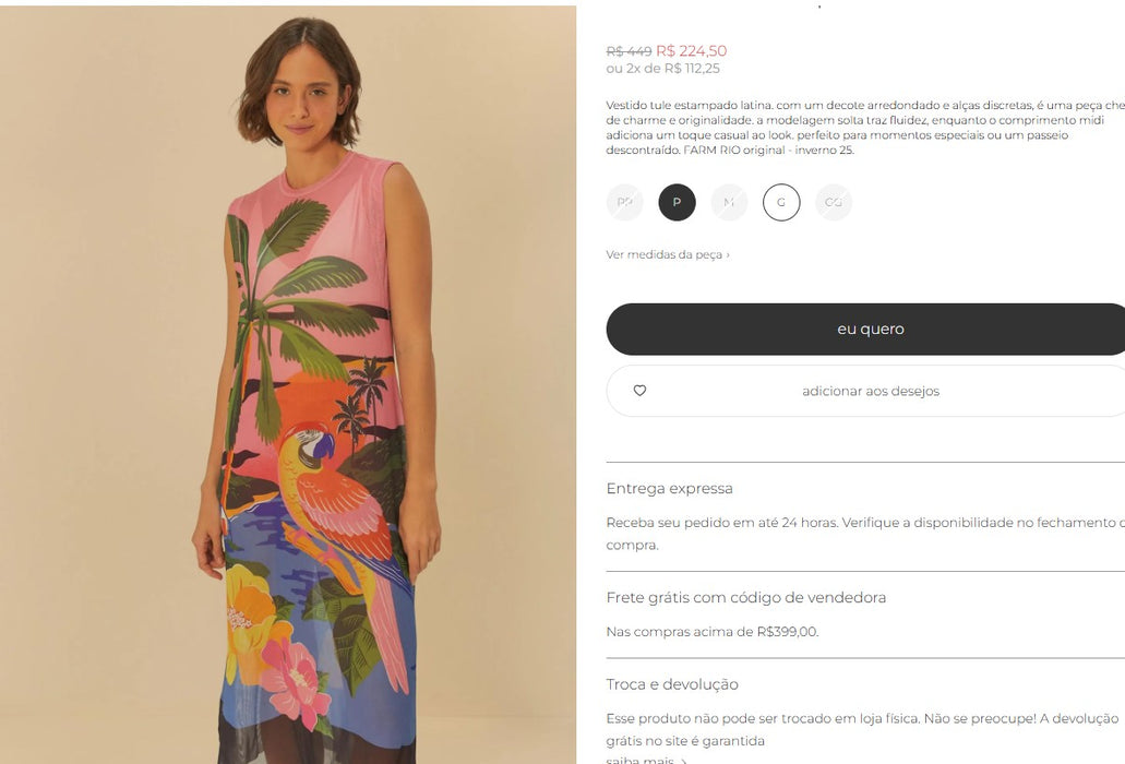 Personal Shopper | Buy from Brazil - FARM CLOTHES  - 8 items - (DDP)