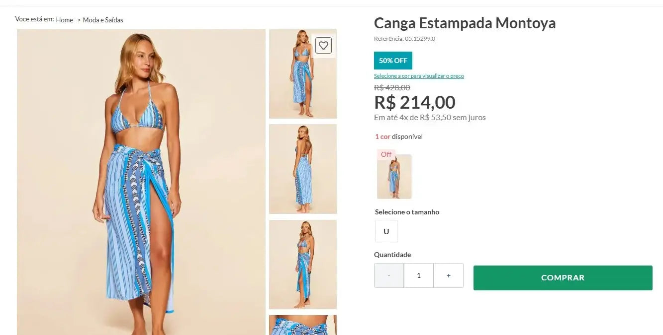 Personal Shopper | Buy from Brazil -Biquinis CiaMaritma - 6 items (DDP)