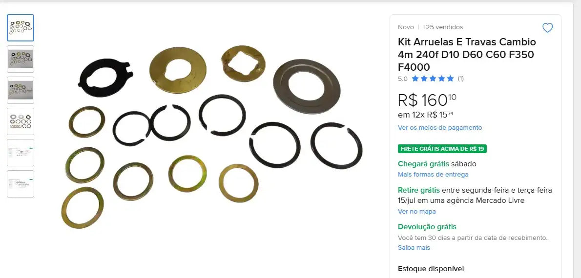 Personal Shopper | Buy from Brazil -Car Parts (PERU) - 10 items (DDP)