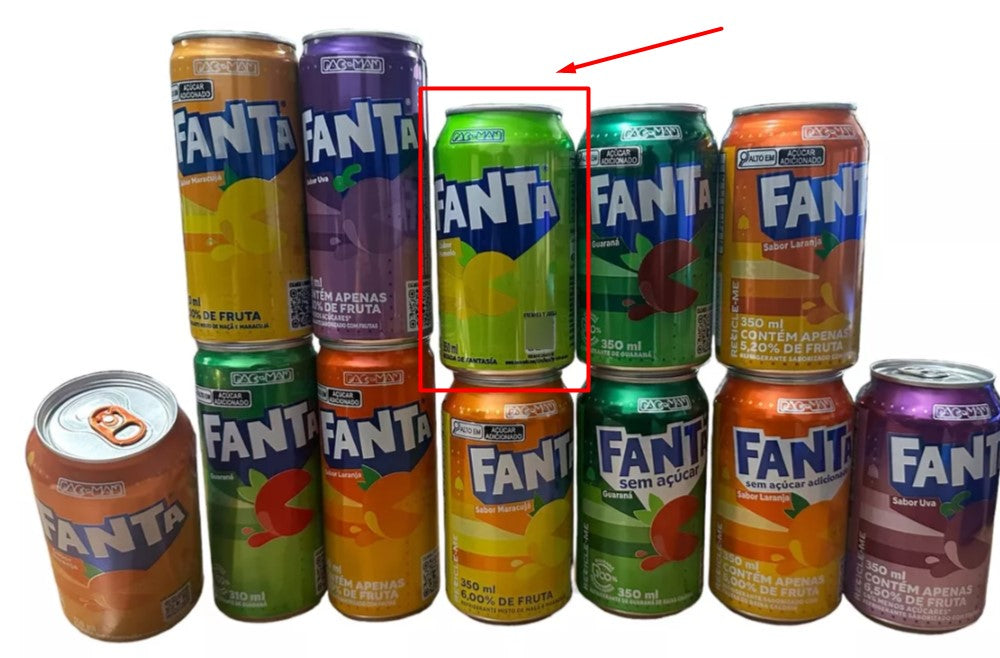 Personal Shopper | Compra desde Brasil - Coleccionables de latas de Fanta - 7 kits - DDP