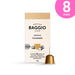 Baggio Café Caramel Nespresso compatible coffee capsules, 8-Pack (80 count), ideal for bulk and resale. – Buy now at MKPBR.COM – Worldwide Shipping
