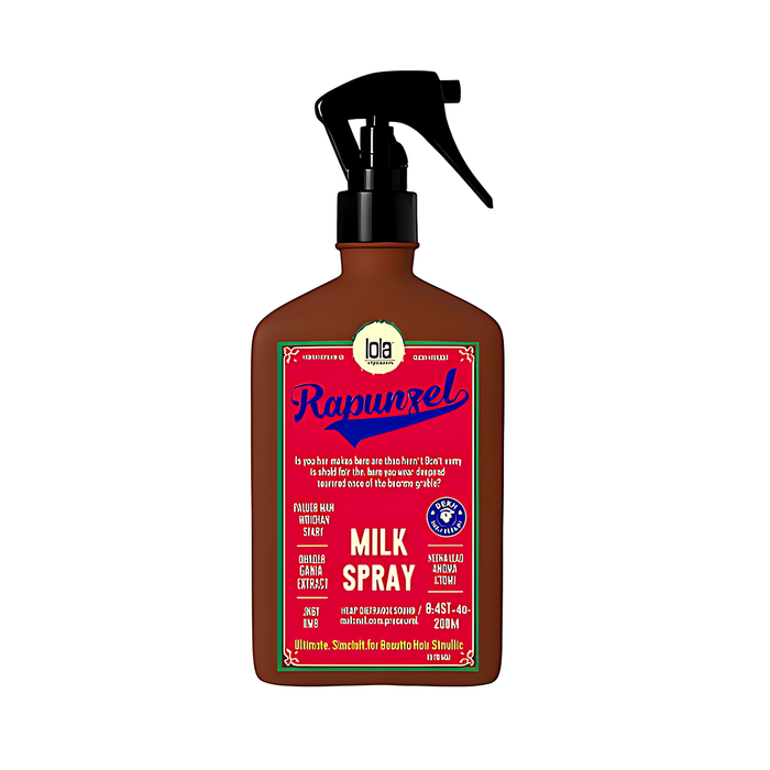 Infographic on daily use of Lola Cosmetics Rapunzel Milk Leave-in Spray 250ml as a protective leave-in conditioner - mkpbr.com