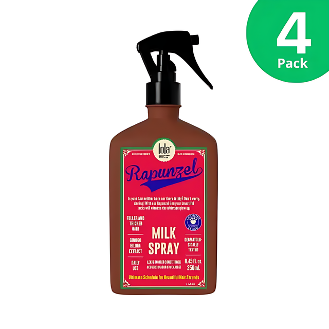 Step-by-step guide to using Lola Cosmetics Rapunzel Milk Leave-in Spray 250ml as part of a complete hair care routine - mkpbr.com