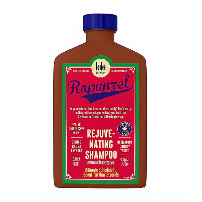 Rapunzel Rejuvenating Shampoo main benefits listed for users mkpbr.com