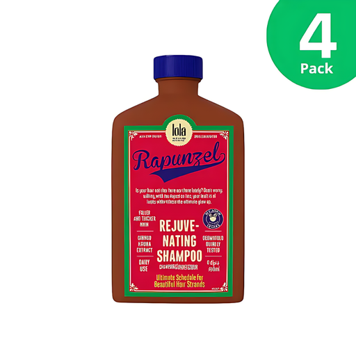 Rapunzel Rejuvenating Shampoo with eco-friendly packaging mkpbr.com