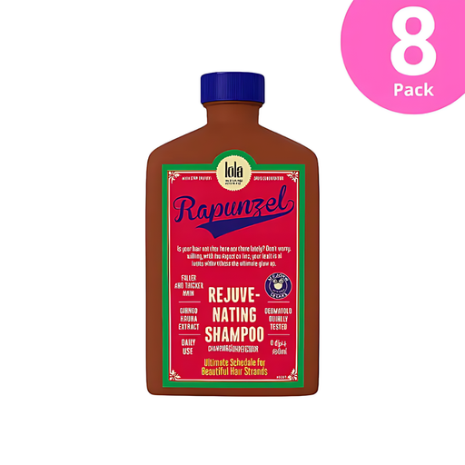 Rapunzel Rejuvenating Shampoo used in a complete haircare routine mkpbr.com
