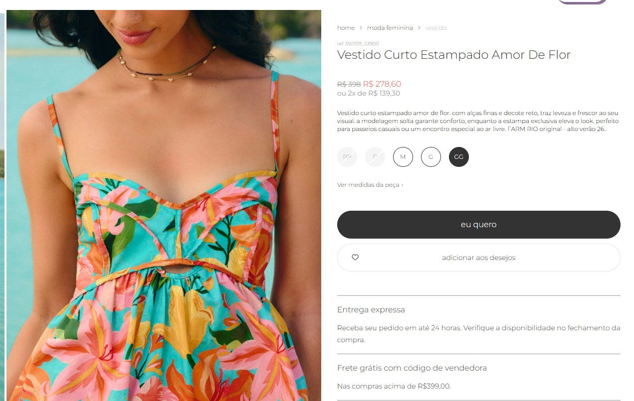 Personal Shopper | Buy from Brazil - FARM CLOTHES  - 8 items - (DDP)