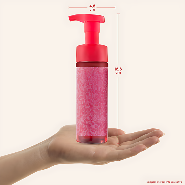 Gel douche fouetté L'Occitane au Brésil Romã Pomegranate, nettoyant corporel crémeux et moussant 175 ml (5,92 fl oz)