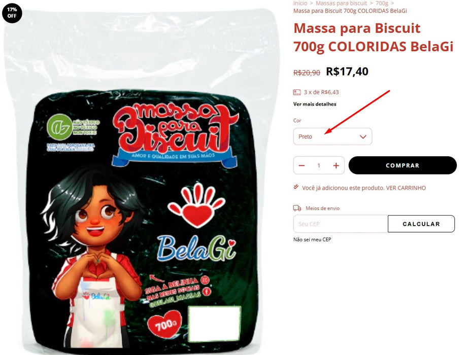 Personal Shopper | Buy from Brazil -Items for biscuits -18 units (DDP)