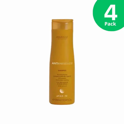 4-Pack Arvensis Anti-Residue Shampoo – Deep Cleansing Formula (300ml) - Buy now at MKPBR.COM – Worldwide Shipping