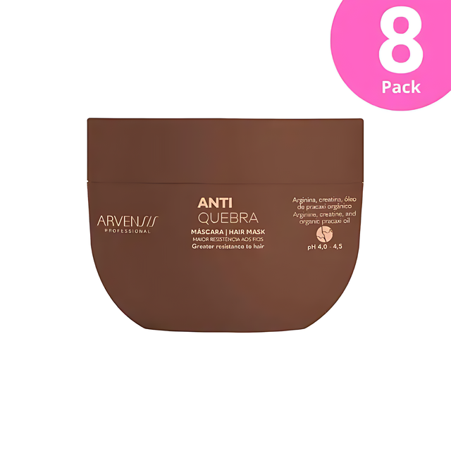 8 -Pack Arvensis Vegan Anti-Breakage Hair Mask - 250g (8.8 oz)– Buy now at MKPBR.COM – Worldwide Shipping