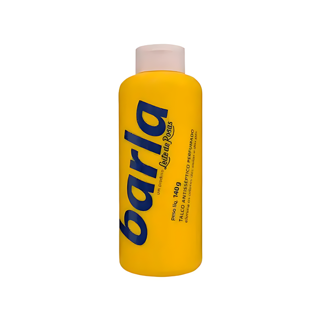 Barla Leite de Rosas Antiseptic Talcum Powder, 140g (4.93 oz