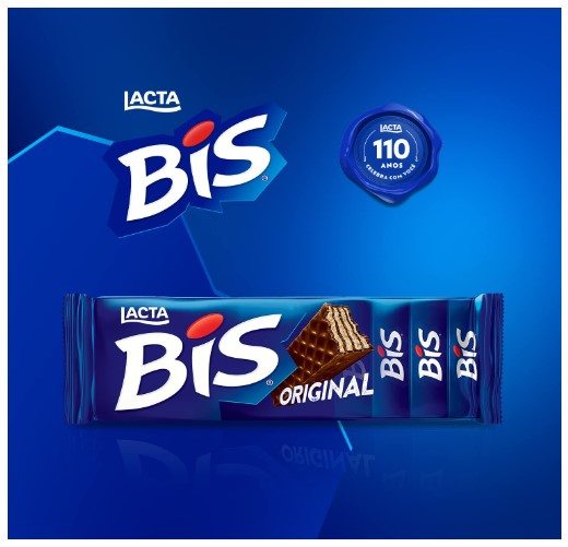 Bis chocolate 126g - Lacta MKPBR - Brazilian Brands Worldwide