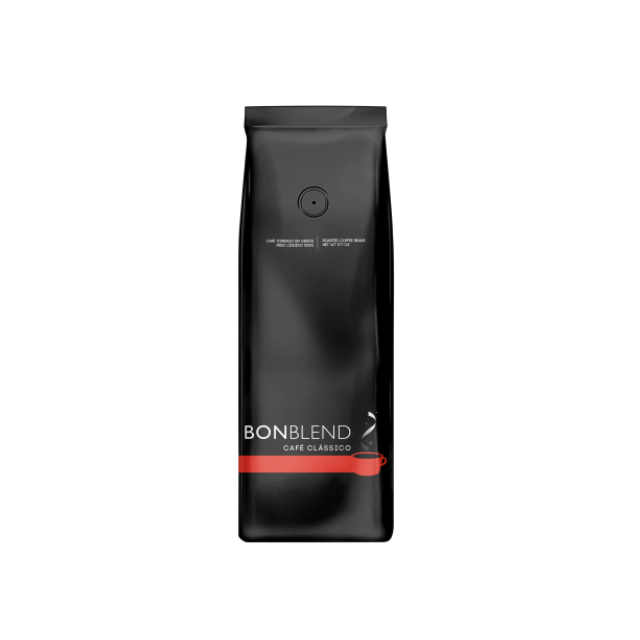 Bonblend Classic Coffee Beans - 500g (17.6 oz) - 100% granos de Arábica - Café Arábica Brasileño
