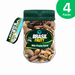 4 Packs ittersweet Mix Dried Fruits and Nuts Pot - 4 x 150g (5.29 oz) - Brasil Frutt