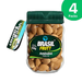 4 Packs Natural Kosher Almonds - 4 x 150g (5.29 oz) - Brasil Frutt
