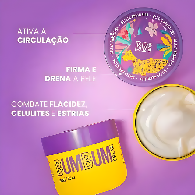Bumbum Cream – Skin-Firming Body Cream with Coffee Oil, Pepper & Arnica | Hydrates, Softens & Supports Circulation (200g / 7.05oz) - mkpbr.com