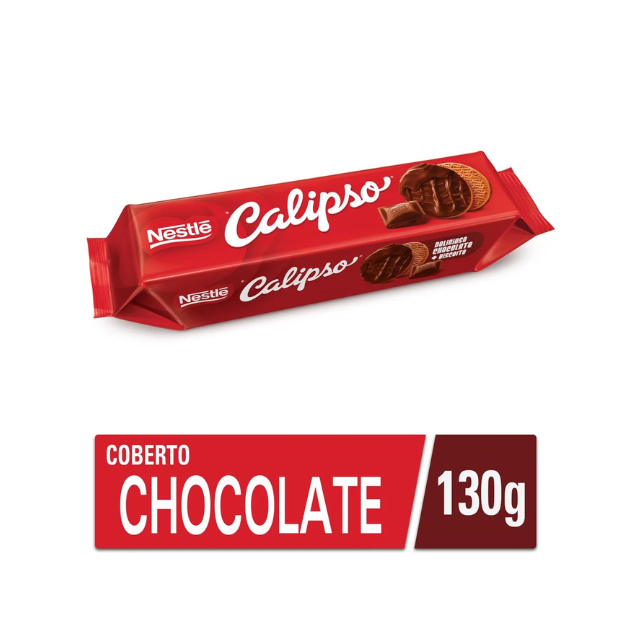 CALIPSO® Milk Chocolate Covered Cookies 130g - Irresistible Sweet Treat - Nestlé