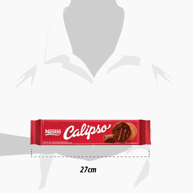 4-Pack CALIPSO® Milk Chocolate Covered Cookies - 4 x 130g - Irresistible Sweet Treat - Nestlé