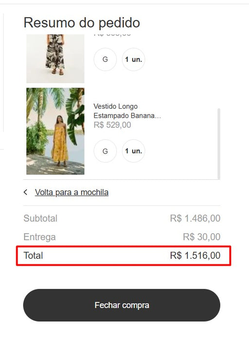 Personal Shopper | Buy from Brazil - FARM CLOTHES  - 3 items - (DDP)