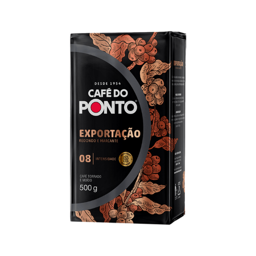 Café do Ponto Export Ground Coffee – 500g (17.6 oz) Vacuum Sealed