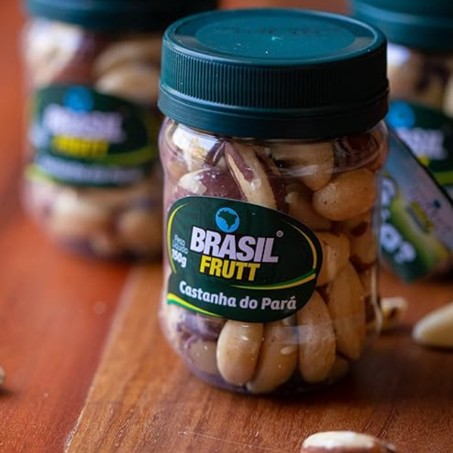4 opakowania orzechów brazylijskich – 4 x 150 g (5,29 uncji) – koszerne – Brasil Frutt