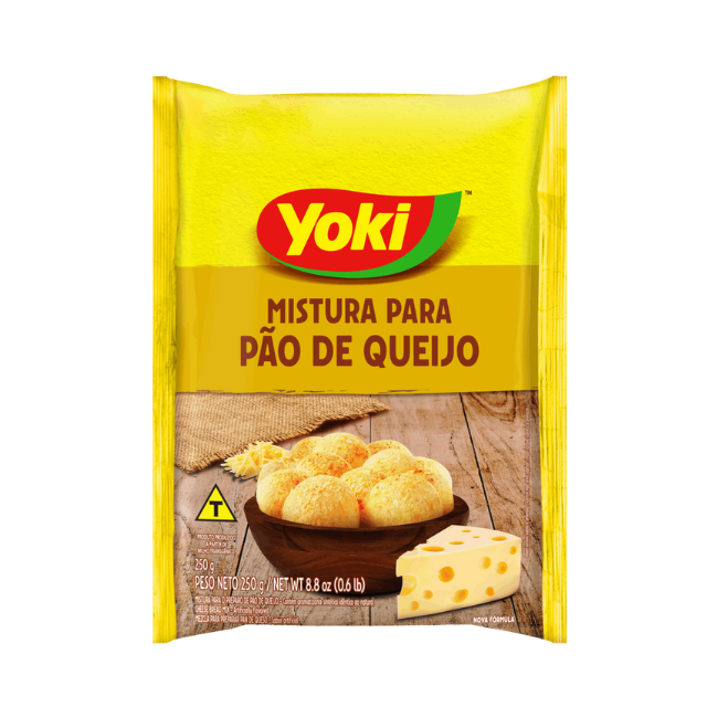 チーズブレッドミックス Yoki 8 パック - 8 x 250g (8.8 オンス)
