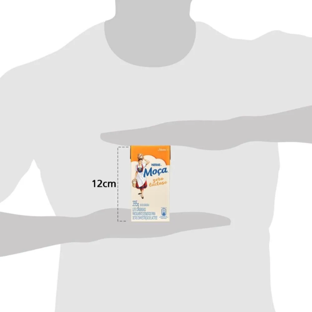 4 opakowania mleka skondensowanego MOÇA Mleko skondensowane o zerowej zawartości laktozy - 4 x 395 g (13,9 uncji) - Nestlé
