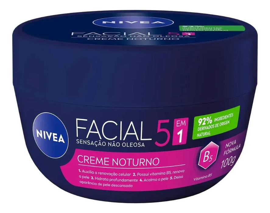 Nivea Ultralight 7-in-1 Night Facial Cream – 3.5 oz (100 g)