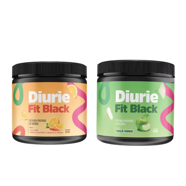 Diurie Fit Black Brazilian Weight Loss Solution for a healthier lifestyle. – Buy now at MKPBR.COM – Worldwide Shipping