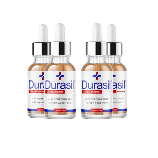 Durasil Penile Performance Serum 4-Pack for 4 Months of Ultimate Intimacy – 4.04 oz (120 ml) – Buy now at MKPBR.COM – Worldwide Shipping