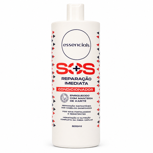 iLike Professional Essencials SOS Conditioner – 27.05 fl oz (800 ml) – official product image 1 – Buy now at MKPBR.COM – Worldwide Shipping