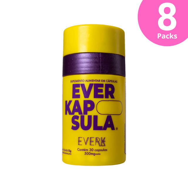 EVERKÁPSULA - 30 Capsules (500mg) | Hair Growth Supplement | 15g (0.53oz)